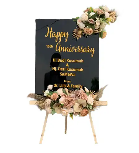 Papan Bunga Akrilik Bantarkawung